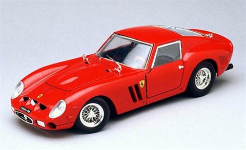 1962 FERRARI 250 GTO - FERRARI RED - PRE LAWSUIT CAR(1/18) Rare Diecast (fs)